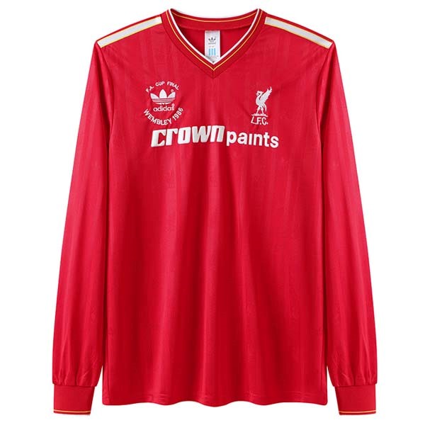 Camiseta Liverpool Primera Equipo ML Retro 1985/86